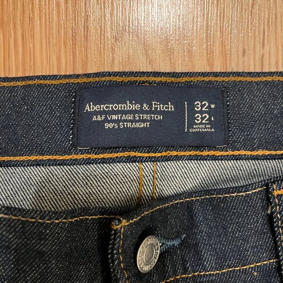 Abercrombie & Fitch Vintage Stretch 90s Straight Jean - Picture 2 of 3
